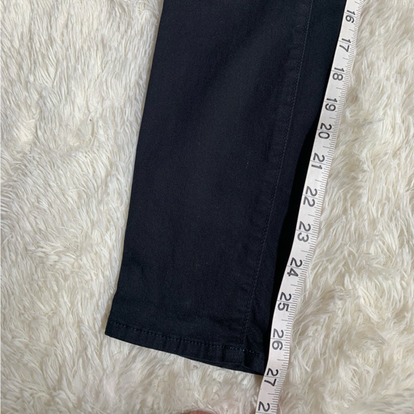 J Brand black mid rise Capri length skinny jeans size 25 - Picture 13 of 16